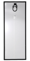 Panneau solaire fixe en verre 250W 12V 24V, cadre noir, module solaire rigide hors réseau pour caravane, camping-car, remorque, motorhome