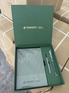 Custom Logo High Quality A5 Business <b>Notebook</b> <b>Set</b> with Pen and Paper Diary PP/PVC Leather Cover for Education Wholesale - Product Image 3