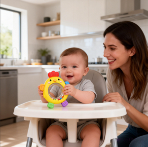 Mordedor de Silicona en Forma de Pollito y Juguete para la Dentición de Bebés, Alivio para la Dentición, Juguete Masticable Seguro - Product Image 6