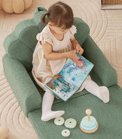 Canapé-lit pour enfants moderne à trois couches pliable, fauteuil de dessin animé, tabouret, fauteuil inclinable, canapé en éponge, fauteuil de sieste, siège individuel pour salon