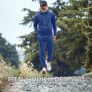 Nuevo Conjunto Deportivo Clásico de Otoño Invierno para Hombre, Trajes Deportivos Atléticos Internacionales de Talla Grande con Capucha, Casuales, 100% Algodón, de Secado Rápido - Product Image 2
