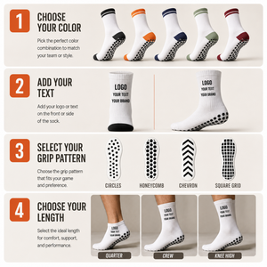 High Quality <b>Custom</b> Logo Men's Football <b>Grip</b> <b>Socks</b> Anti-Bacterial Breathable Non-Slip Soccer <b>Socks</b> With Embroidery - Product Image 3
