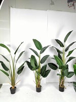 Offre Spéciale arbre bananier artificiel 180cm en pot pour décoration intérieure ou extérieure café bar ou hôtel
