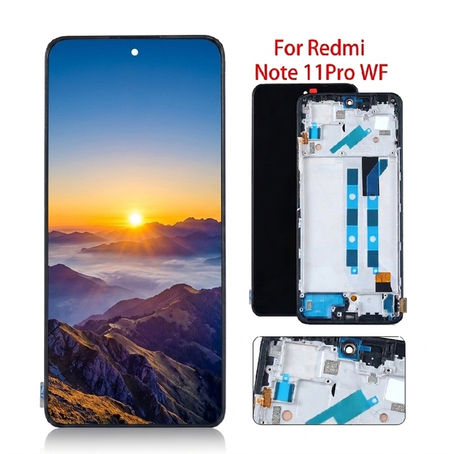 Wholesale LCD Display Touch Screen for Redmi Note 11 Screen for xiaomi Redmi Note 11 Mobile Phone Screen Replacement Lcd Repair