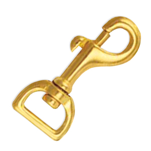 विभिन्न आकार के उत्कृष्ट पीतल के स्विचवेल हुक हार्डवेयर सहायक पीतल आंख ट्रिगर हुक ठोस पीतल स्नैप हुक आतंक स्नैप - Product Image 4