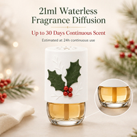 Diffuseur de parfum sans eau 21 ml, senteur Baies de houx de Noël, machine à parfum à brancher pour la maison, cadeau, vente en gros