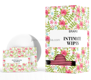 Lingettes humides biodégradables en Fiber <span class=keywords><strong>de</strong></span> <span class=keywords><strong>bambou</strong></span> à base <span class=keywords><strong>de</strong></span> plantes, marque privée, hygiène intime féminine - Product Image 3