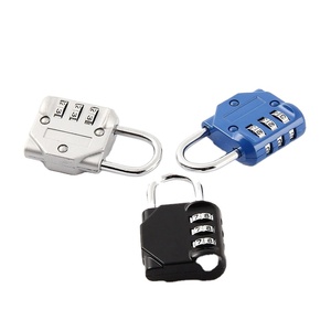 YH9060 <span class=keywords><strong>Cadenas</strong></span> à <span class=keywords><strong>code</strong></span> à 3 chiffres en alliage de zinc, intérieur/extérieur, antivol, pour bagages, avion, salle de sport, avec déverrouillage par mot de passe - Product Image 2