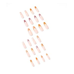 QY Vendors avec livraison directe, capsules de faux ongles entièrement en cristal, ensemble de faux ongles à presser - Product Image 4