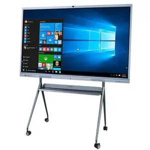 Placa branca inteligente 4k, placa digital de toque capacitiva para educação preço de apuramento lg plana painel interativo