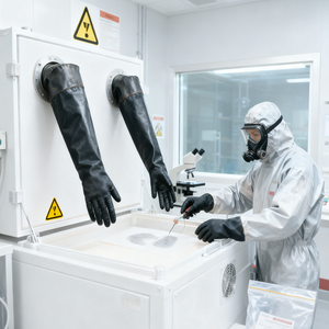 Guantes de Protección Contra la Radiación Nuclear - Guantes de EPDM con Revestimiento de Plomo para la Industria Nuclear/Caja de Guantes - Product Image 2