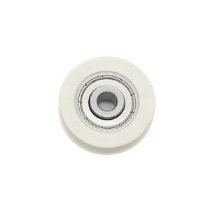 Rodillos de Nylon con Ranura en U de Acero Inoxidable 608ZZ Suministrados por el Fabricante con Rodamientos de 6.3/9.6*32*8.8mm - Product Image 4