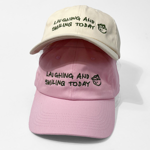 Di alta qualità 6 pannelli Baseball cappellino papà con logo fare ricamo piatto logo del marchio per uomo donna - Product Image 1
