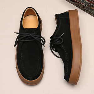 Zapatos de Vestir de Cuero Genuino Impermeables para Hombre, Diseño de Moda, Hermosos Colores, Precio de Fábrica - Product Image 4