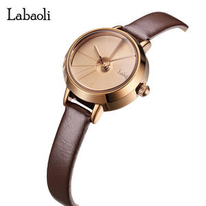 Montre à Quartz artistique rétro pour femmes Style rond simple et frais étanche avec bande en acier inoxydable pour la mode d'affaires étudiante - Product Image 4