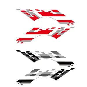 Calcomanía Decorativa Lateral para Carrocería de Auto, Estilo Deportivo de Carreras, para <span class=keywords><strong>Ford</strong></span> <span class=keywords><strong>Bronco</strong></span> SUV, Decoración de Vinilo Hardcore Raptor, Accesorios de Auto Tuning - Product Image 6