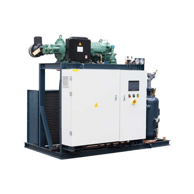 High-Efficiency  Screw Compressor Units for Industrial Refrigeration Cold Storage