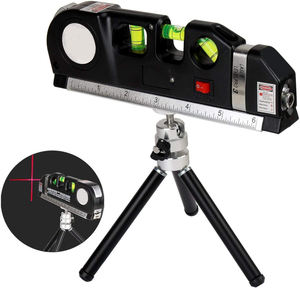 Niveau laser OEM économique Prsharp Spatulaose Laser Lmanl Measure Line 3 ans de garantie, en alliage d'aluminium, noir, pour bricolage, livré en boîte carton - Product Image 5