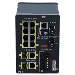 Conmutador Ethernet Industrial Serie 2000 IE-2000-8TC-G-E, 8 Puertos Ethernet 10/100 BASE-T, 2 Puertos Combo GE, Conmutadores Empresariales - Product Image 3
