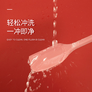 Espátula de Silicona de Grado Alimenticio, Resistente al Calor, Herramienta para Mezclar y Hornear, Utensilio para Amasar Masa, Mantequilla y Pasteles, 2 Tamaños Incluidos - Product Image 3