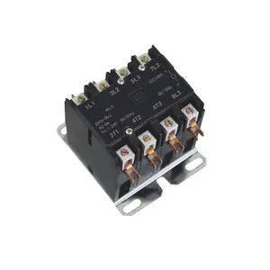 Alta calidad 4P Hvacr Motor propósito definido 30A 40A bobina 24V 120V 240V Dp AC Contactor magnético