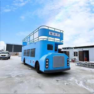 Bus touristique à deux étages, bus de tourisme londonien, navette - Product Image 2