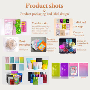 3 Yoni Detox Pearl + 1 аппликатор, китайская фабрика, оптовая продажа, 100% оригинальный комплект Yoni Detox Pearl, Точечные Тампоны - Product Image 5