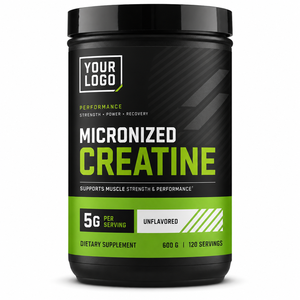 Certificación GMP Potencia el rendimiento Apoya el crecimiento muscular Acelera la recuperación Polvo de monohidrato de creatina micronizado puro - Product Image 1