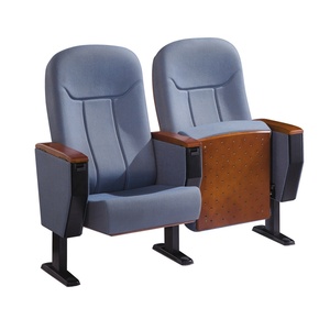 Sillón de Cine de Cuero de 4 Plazas, Muebles de Oficina con Función Reclinable para Uso en Auditorios y Entretenimiento, 2019 - Product Image 1