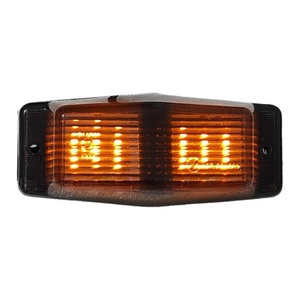 Piezas de Sistema de Iluminación para Camiones de Alta Calidad, Luz Universal para Parrilla de Camión, 12V 24V, Color Blanco, Amarillo y Ahumado, 55mm*125mm - Product Image 4