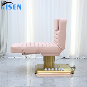 Kisen Top Grade Premium PU Leather Electric Beauty <b>Bed</b> With Adjustable <b>Backrest</b> Armrests Salon Tattoo Chair Massage Table - Product Image 4