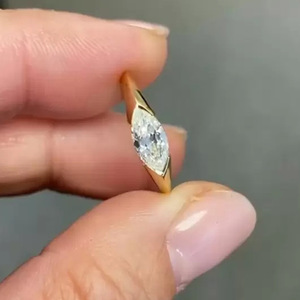 Anello dal Design Marquise, Stile Semplice, Anello per Dito Indice per Uomini e Donne - Product Image 2