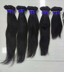 Letsfly ขายส่งผมแท้เวอร์จินเกรด 8A มาเลเซีย แบบ Remy ต่อผมด้วยเครื่องจักร แบบ Double Weft ผมตรง 100% สำหรับผู้หญิงผิวสี ขนาด 12-24 นิ้ว - Product Image 6