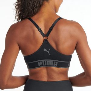 Sujetador Deportivo Sin Costuras con Relleno y Tirantes Halter Estilo Gótico para <span class=keywords><strong>Mujer</strong></span> - Product Image 2