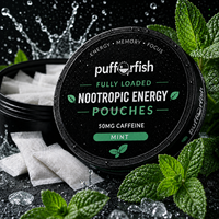 Usine OEM Personnalisée en Stock Zxn Velo Energy Snus Cans Fox Sachets de Snus aux Saveurs Variées Plastique & Métal