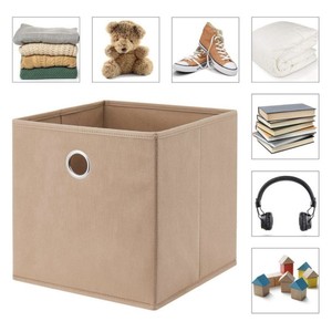Grande boîte de <span class=keywords><strong>rangement</strong></span> pliable pour la maison avec <span class=keywords><strong>panier</strong></span> de <span class=keywords><strong>rangement</strong></span> à tiroirs pour armoire <span class=keywords><strong>Kallax</strong></span>, placard et étagère à livres pour articles divers - Product Image 6