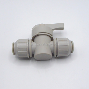 Haute pression 12mm Flexible PVC <span class=keywords><strong>tuyau</strong></span> <span class=keywords><strong>tuyau</strong></span> <span class=keywords><strong>raccord</strong></span> usiné RV Drainage Valve boule ouverture/fermeture résistant aux hautes températures - Product Image 4