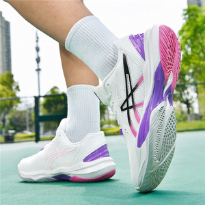 Chaussures de tennis de table et de <span class=keywords><strong>badminton</strong></span> respirantes pour femmes et hommes, baskets de tennis simples, chaussures de pickleball d'extérieur, taille 36-45 - Product Image 5