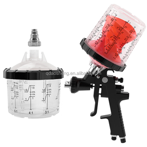 Gobelets en plastique jetables pour pistolets à peinture 200 ml, kit OEM avec gobelet de mélange pour la peinture - Product Image 4