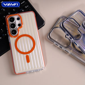 वावी बी 337 शॉकप्रूफ पीसी हार्ड केस नालीदार पारदर्शी चुंबकीय फोन केस के लिए नालीदार पारदर्शी चुंबकीय फोन केस - Product Image 6