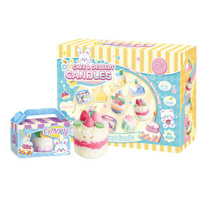 Zelfgemaakte kaarsenkit met sojawas voor kinderen, STEAM-speelgoed, DIY-kit voor geurkaarsen - Product Image 1