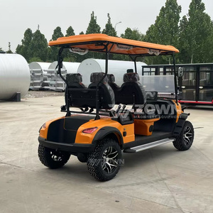 Carrito de golf eléctrico todoterreno para cuatro pasajeros con ruedas de aleación para villas, complejos turísticos y excursiones. - Product Image 5