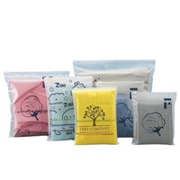 Sacs à fermeture éclair en EVA imperméables, noirs mats, de haute qualité, avec logo imprimé personnalisé, pour pulls, robes et pulls d'hiver