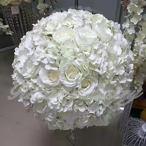 source 婚礼摆件玫瑰绣球花球婚礼装饰桌摆件花球婚礼摆件 on m.