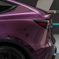 WRAPMASTER Vinilo Adhesivo para Automóviles, Color Morado Siberiano, 1.52*17m, Vinilo para Envolver Autos, Stickers para Autos, Película Protectora para Autos