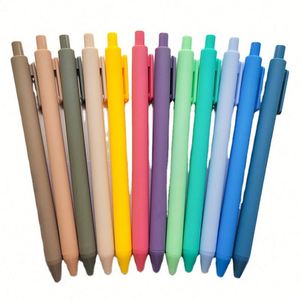 Bolígrafo de Tinta de Gel con Recubrimiento de Goma Suave, Retráctil, de Plástico, con Clic, Personalizado con Logotipo, para Regalos Promocionales - Product Image 1