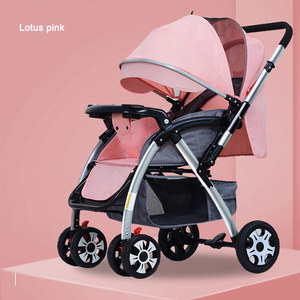 <span class=keywords><strong>Poussette</strong></span> pliable multifonctionnelle JXB pour bébé, avec siège surélevé, en tissu Oxford - Product Image 2