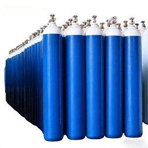 Bouteilles <span class=keywords><strong>de</strong></span> <span class=keywords><strong>gaz</strong></span> en acier <span class=keywords><strong>de</strong></span> 50 <span class=keywords><strong>L</strong></span> 200 bars pour oxygène, azote, argon, hélium, CO2, hydrogène, acétylène, méthane avec valves et poignées - Product Image 5