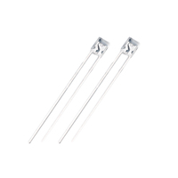 Diode LED carrée 2x3x4mm 3V rouge/jaune/bleue, dimmable, certifiée ISO9001, pour phare, vision à 30°, directement de l'usine Hlx OEM