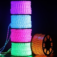 Guirlandes lumineuses LED étanches IP65 pour décorations de Noël, de mariages et de fêtes en extérieur, utilisables en intérieur/extérieur